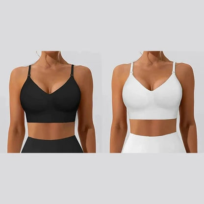 🔥Women's Solid Color Wireless Backless Bra