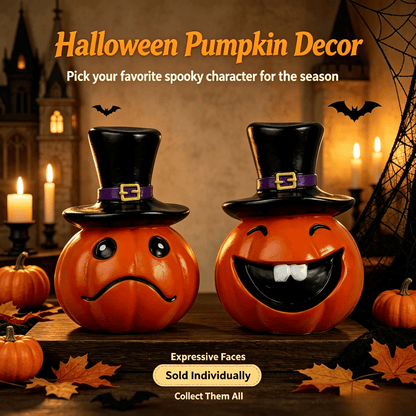 Halloween Spooky Pumpkin-Head Resin Ornament🎃