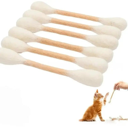 💥LAST DAY SALE 49% OFF💥 6 Pack Giant Cotton Swab Shaped Felt Cat Chew Toys