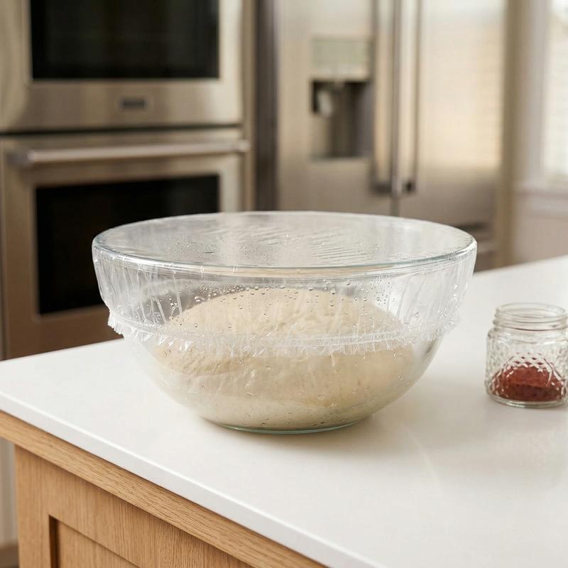 🍓 Elastic Food Fresh-Keeping Covers 🥗 Food-Grade Stretch Lids for Bowls, Plates, Fruits & Leftovers