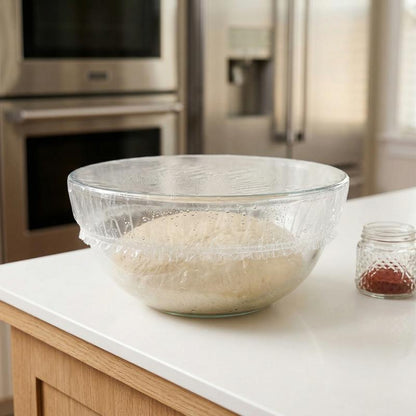 🍓 Elastic Food Fresh-Keeping Covers 🥗 Food-Grade Stretch Lids for Bowls, Plates, Fruits & Leftovers