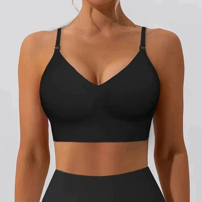🔥Women's Solid Color Wireless Backless Bra