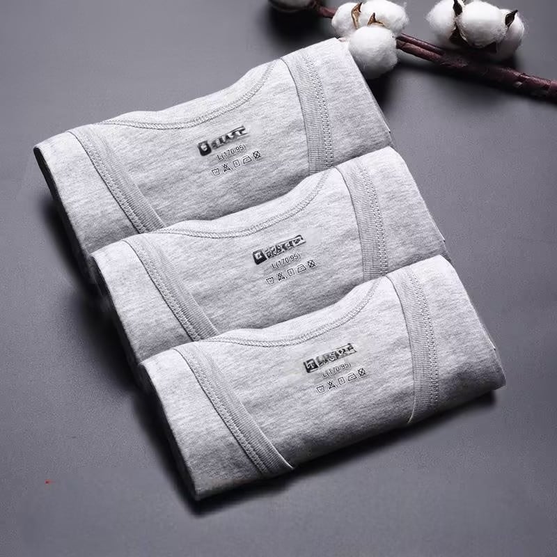 Premium Ultra-Soft Cotton Fitted Tank 3 Pack