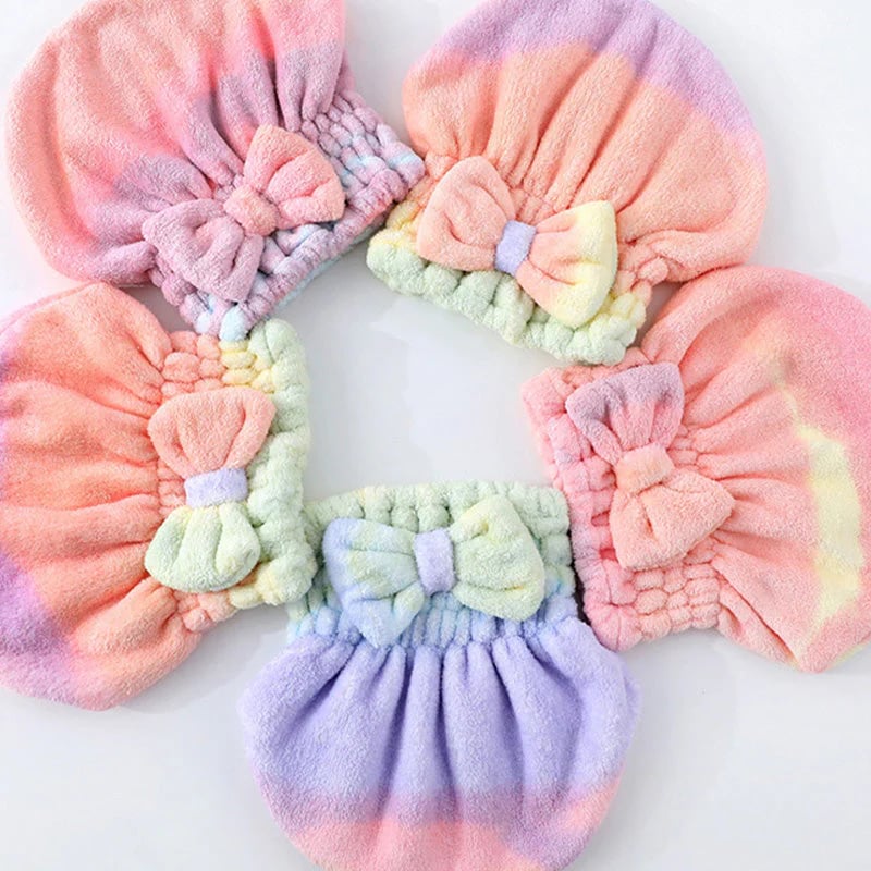 💧Super Absorbent Microfiber Hair Towel Wrap, Quick Dry Hair Turban for Women Long Hair