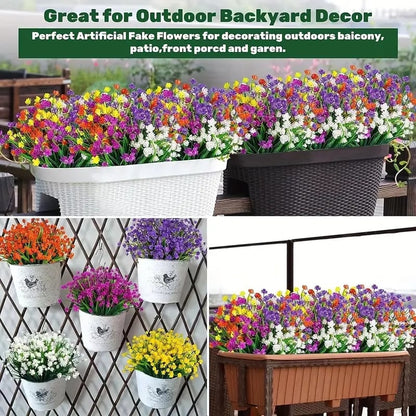 💥Only $1.98 Last Day Promotion!🌺UV Resistant Colorful Artificial Flower🌺