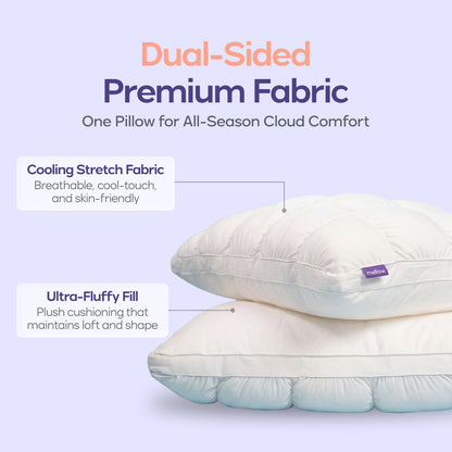 Ultra Fluffy Cloud Twist Pillow