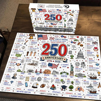 Patriotic America Jigsaw Puzzle 1000 Pieces
