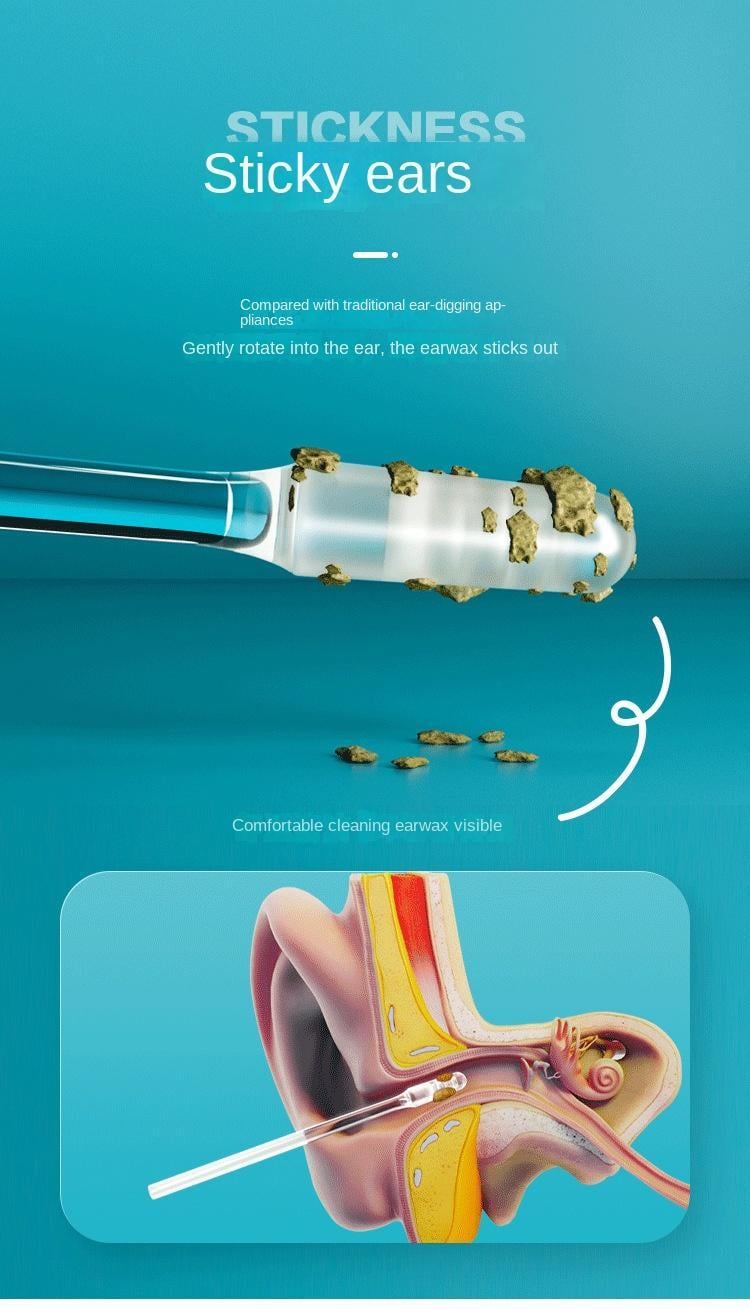 🔥Hot Sale 49% OFF👂Ear cleanner Sticky Pick