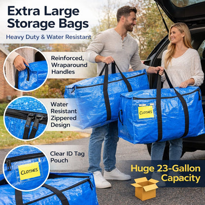 🧳 Extra Large Moving & Storage Bag – Heavy Duty 🔥