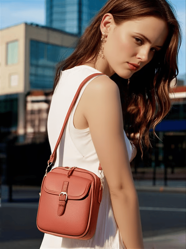 🔥Crossbody Leather RFID Bag