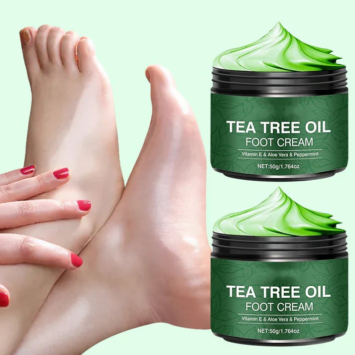 🥳2026 HOT SALE🥳💞50K+ Sold ✨Soothing Aloe Vera & Tea Tree Foot Moisturizer, Repairing Dry Cracked Feet Skin Care Cream