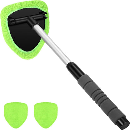 ⏰Final 3 Hours  : Microfiber Car Windshield Cleaning Tool with Extendable Handle