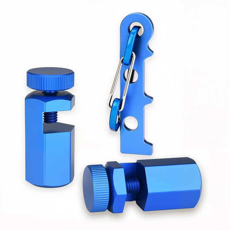 📐🔩Tall Stair Gauges for Framing Square – Hexagonal Stable Lock with Holder & Hook for Carpentry & Circular Saw