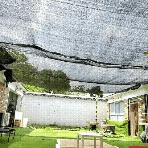 Outdoor Courtyard Shade Net