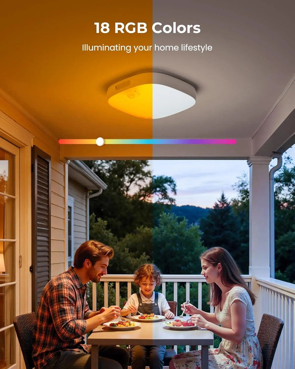 ⚡Hot Sales 49% OFF🔥Shower Lights IP65 Waterproof, Motion Sensor Ceiling Light, Rechargeable Closet Light with 10000mAh Battery