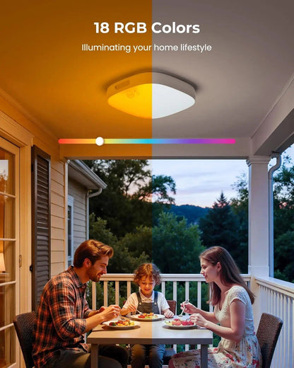⚡Hot Sales 49% OFF🔥Shower Lights IP65 Waterproof, Motion Sensor Ceiling Light, Rechargeable Closet Light with 10000mAh Battery