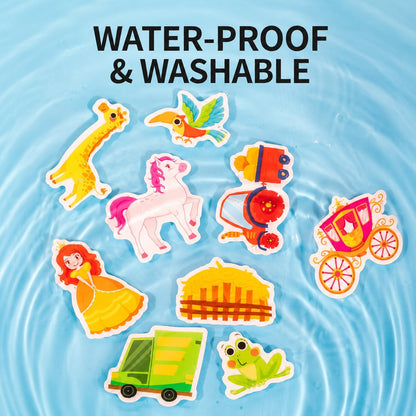 🌟 Reusable Jelly Sticker Activity Book for Kids