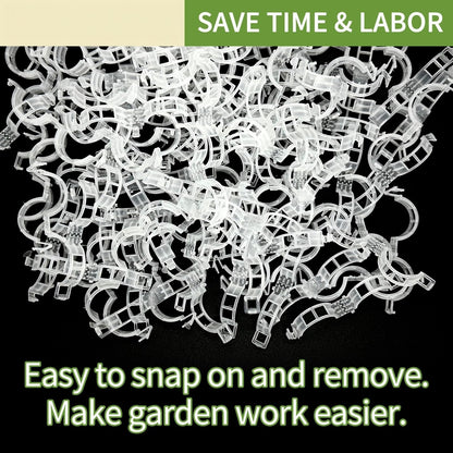 🔥300Pcs Heavy-Duty Tomato Trellis Clips