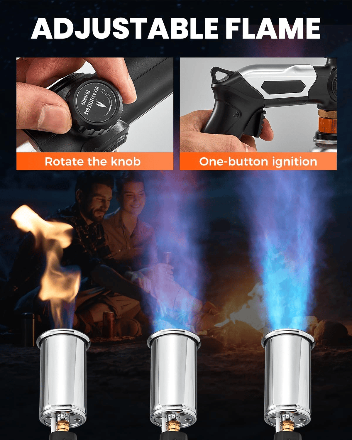 🔥BLACK FRIDAY 49% OFF💥New Powerful Propane Torch -2372°F High Temp Flame(Buy 2 Free Shipping)
