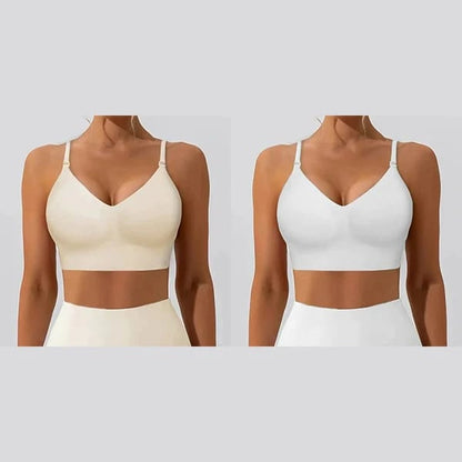 🔥Women's Solid Color Wireless Backless Bra