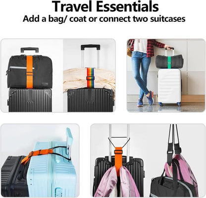 🔥Buy 2 Get 1 Free💥Multi Use Strong Adjustable Luggage Connector Straps