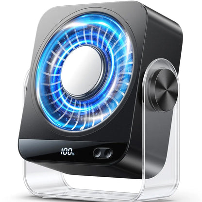 💨Desk Cooling Fan for Bedroom-199 Speed Turbo Airflow, Digital Display Quiet Table Fan
