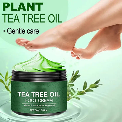 🥳2026 HOT SALE🥳💞50K+ Sold ✨Soothing Aloe Vera & Tea Tree Foot Moisturizer, Repairing Dry Cracked Feet Skin Care Cream