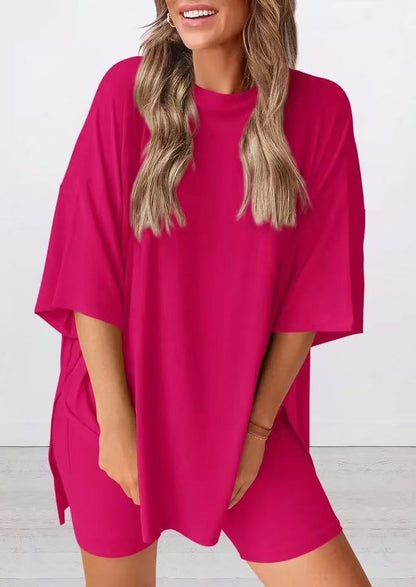 2026 Women's Summer Casual Loose Two-Piece Casual Suit