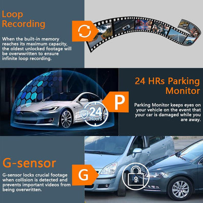 🎁LAST DAY 49% OFF🔥Full View Car Dash Cam System