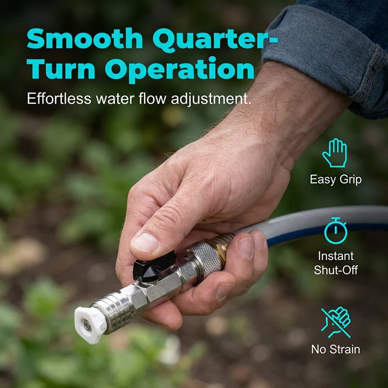 3/4" GHT to 1/4" Quick Connect Adapter