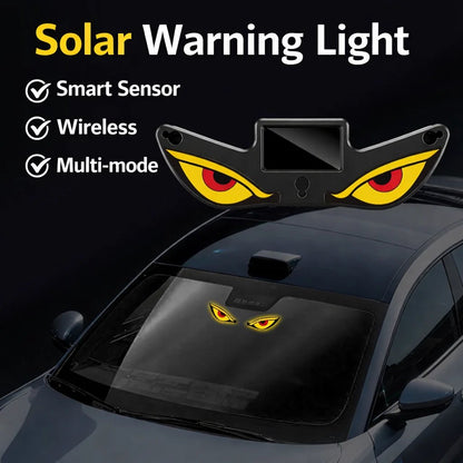 🔥Solar Demon Eye LED Car Window Light