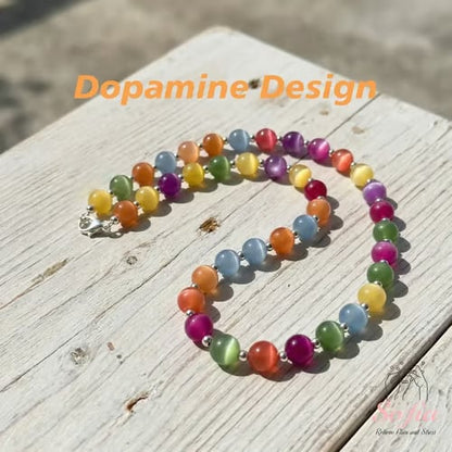 🌈 Sofia Dopamine UV Reactive Beaded Jewelry – Your New Summer Staple
