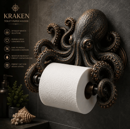 🌊 🚀Ocean Guardians Toilet Paper Holder Series
