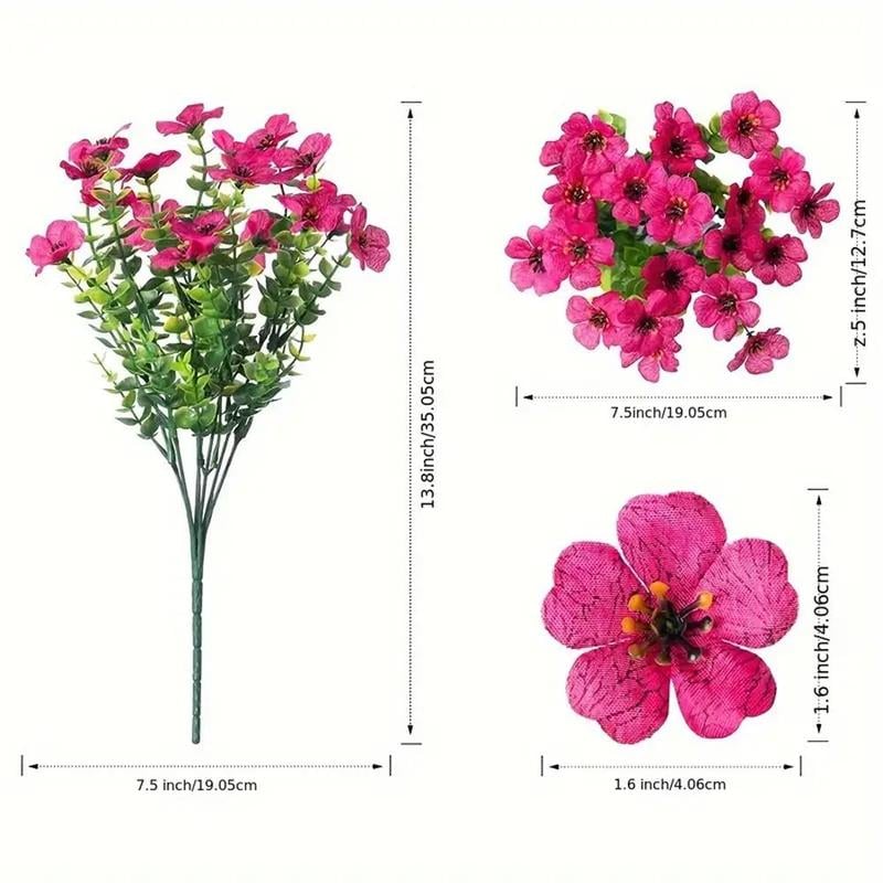 💥Only $1.98 Last Day Promotion!🌺UV Resistant Colorful Artificial Flower🌺