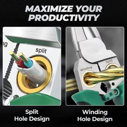 💥LAST DAY HOT SALE: 50% OFF🔥8-in-1 Multi-Functional Wire Stripper Scissors With Electrical Test
