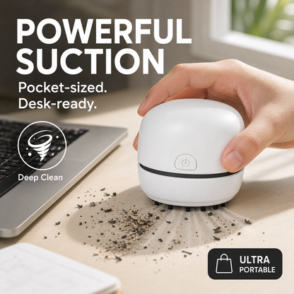 Portable Mini Desk Vacuum Cleaner
