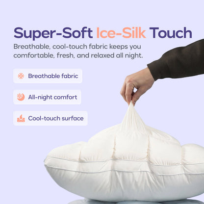 Ultra Fluffy Cloud Twist Pillow