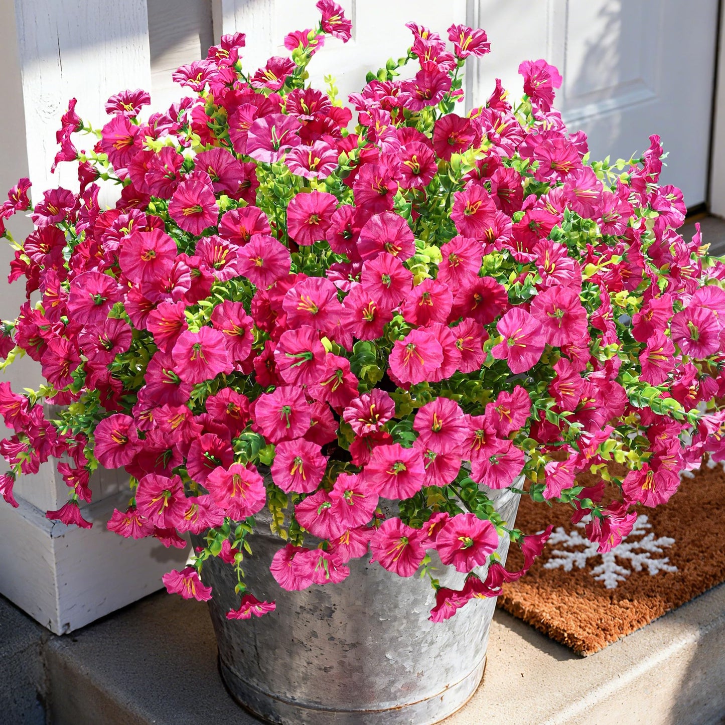 🔥Last Day 60% OFF🔥Sunscreen and Rainproof Artificial Petunias Flowers