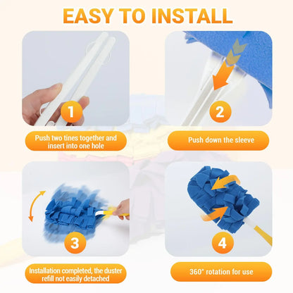 🔥LAST DAY 50% OFF-Reusable Chenille Microfiber Dust Duster