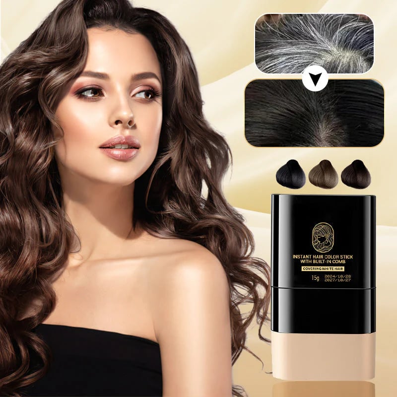 ⏰Black Friday Limited Sale 50% OFF!!✨Instant Hair Colour Stick with Built-In Comb🔥
