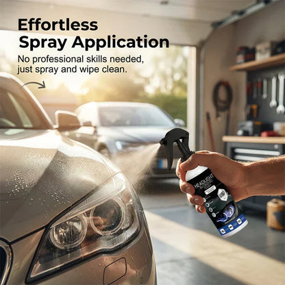🚗Professional Car Headlight Restoration Kit – Removes yellowing & scratches, restores clarity & UV protection – easy DIY solution ✨