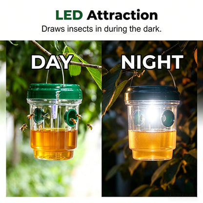 🔥New Hot Selling❤️‍🔥Solar Powered Hanging Wasp Trap
