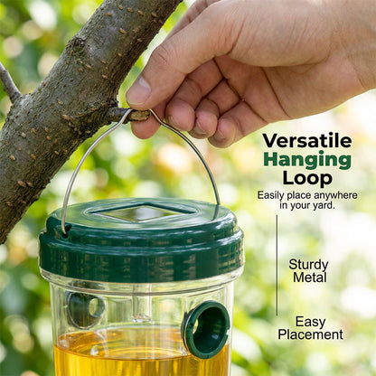 🔥New Hot Selling❤️‍🔥Solar Powered Hanging Wasp Trap