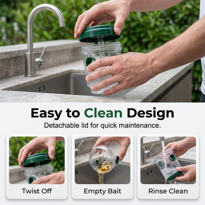 🔥New Hot Selling❤️‍🔥Solar Powered Hanging Wasp Trap