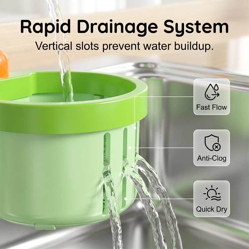🔥LAST DAY 50% OFF -🧺✨ Portable strainer basket for the kitchen 🍃