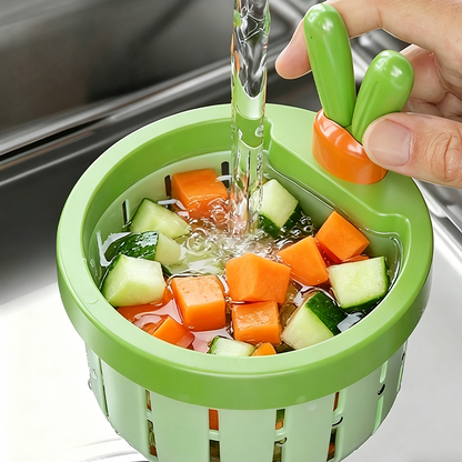 🔥LAST DAY 50% OFF -🧺✨ Portable strainer basket for the kitchen 🍃