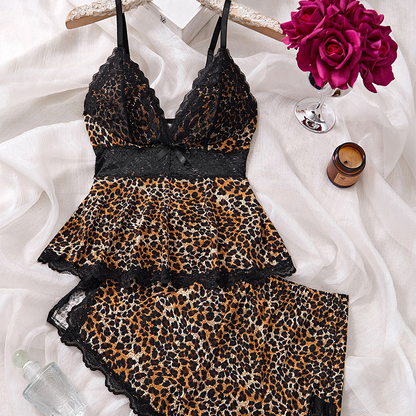 🥳2026 HOT SALE🥳💞50K+ SOLD!🛋️💗 50% OFF! V-Neck Lace Sleepwear – Buttery‑soft fabric, flattering fit. No binding, just comfy. A little luxury for bedtime. 🌙💤