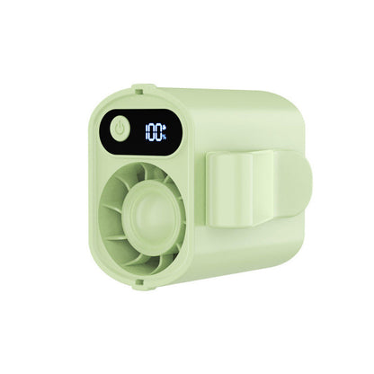 Portable Clip-On Waist Fan with Digital Display