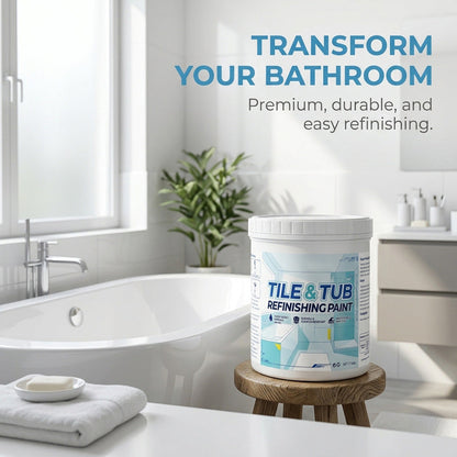 🔥Premium Tile & Tub Refinishing Paint Kit