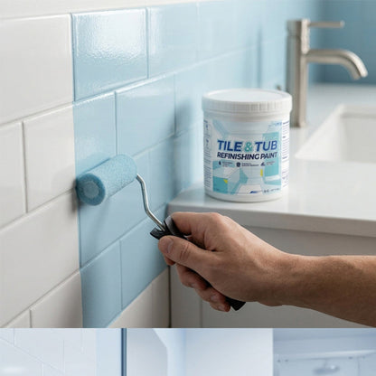 🔥Premium Tile & Tub Refinishing Paint Kit